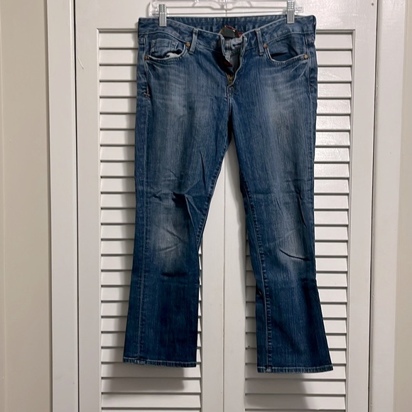 Lucky Brand 🍀 Lola Crop ankle jeans size 6/28 - Picture 1 of 8